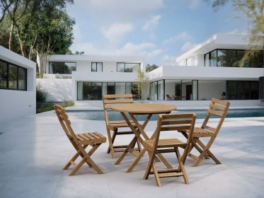 Chester Alabama 5-Pieces Bistro Set