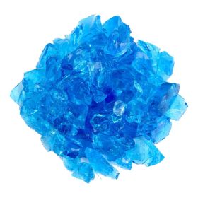 AZ Patio Heaters Recycled Fire Pit Fire Glass - Turquoise