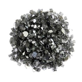 AZ Patio Heaters Reflective Fire Pit Fire Glass - Black