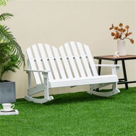 Outdoor solid wood Rocking Chair