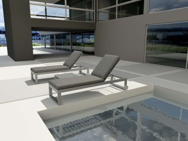 SET-5005 LUCCA 3-PC SUN LOUNGER SET