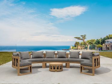 SET-812 CIRCULAR MODULAR DEEP SEATING