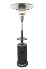 AZ Patio Heaters Outdoor Patio Heater in Hammered Silver (Color: Hammered Silver)